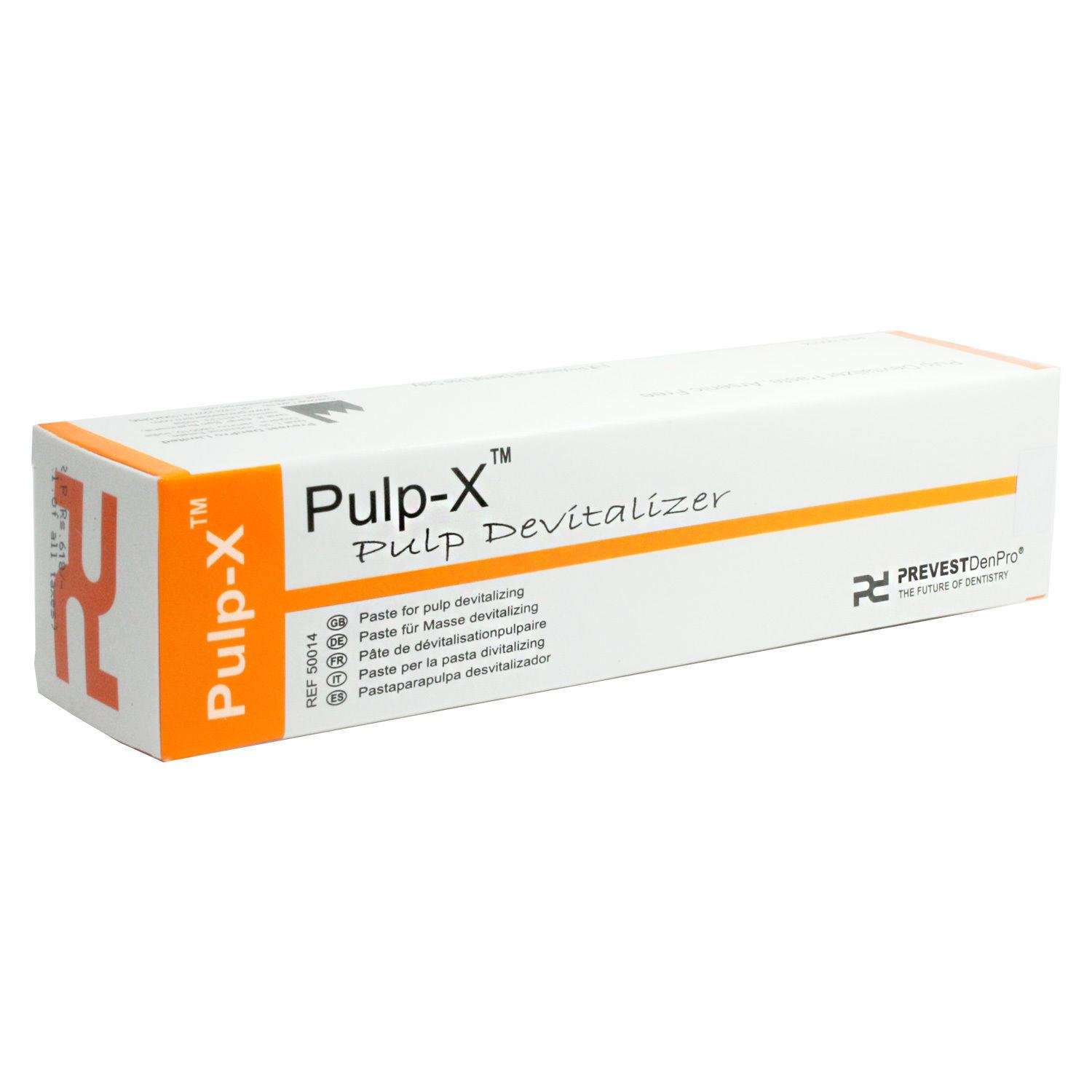 Prevest Denpro Pulp-X Arseniksiz Sinir Öldürücü Devitalizan Pat (3g Şırınga + 10 Aplikatör Ucu)