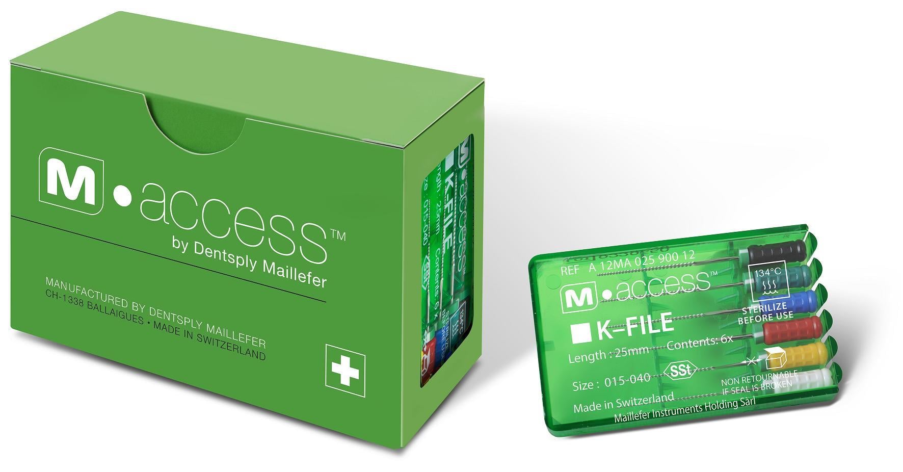 Dentsply Sirona M-Access K-File 31 mm Paslanmaz Çelik Kanal Eğesi