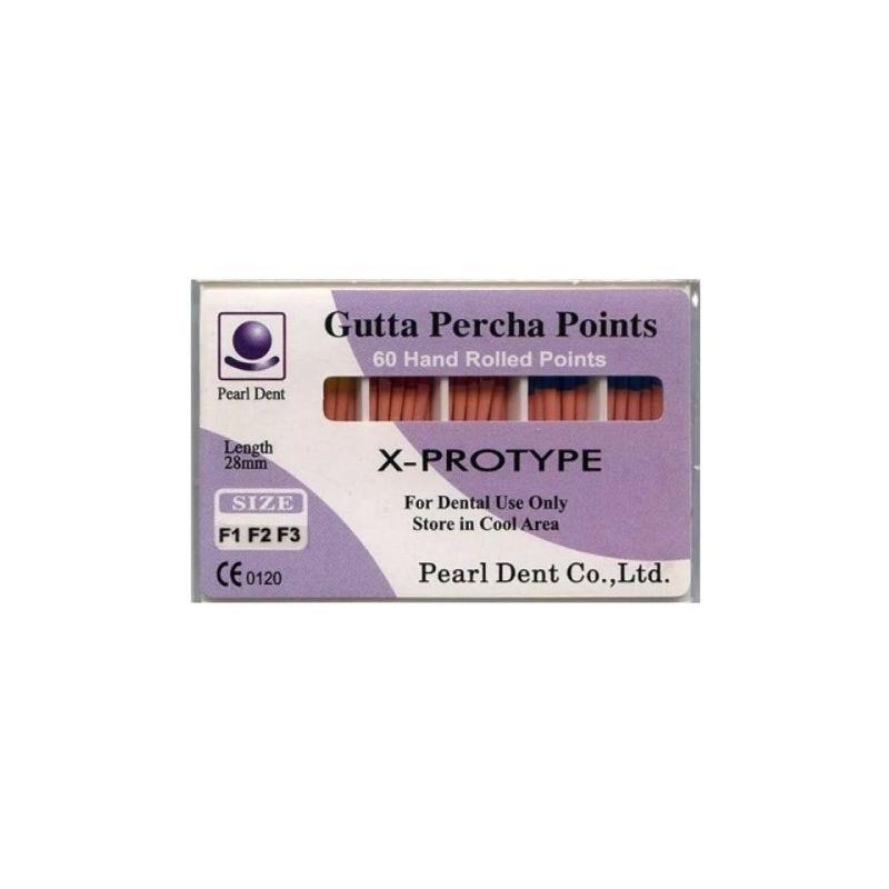 Pearl Dent X-Protype Gutta Percha (Protaper Uyumlu) - F1, F2, F3, F4, F5 Numara Seçenekleri