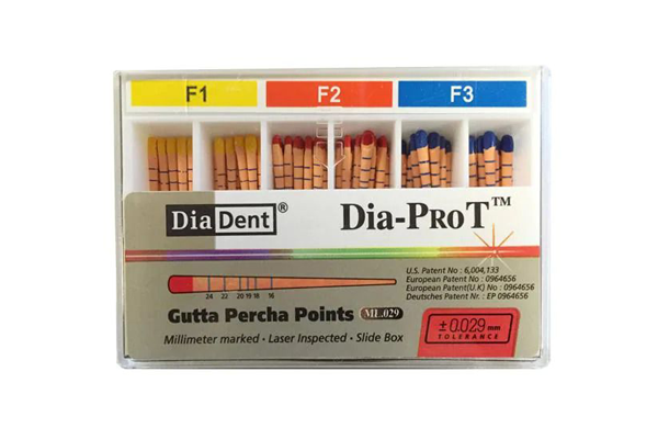Diadent Protaper Guta Perka - F1, F2, F3 Kök Kanal Dolgu Konisi