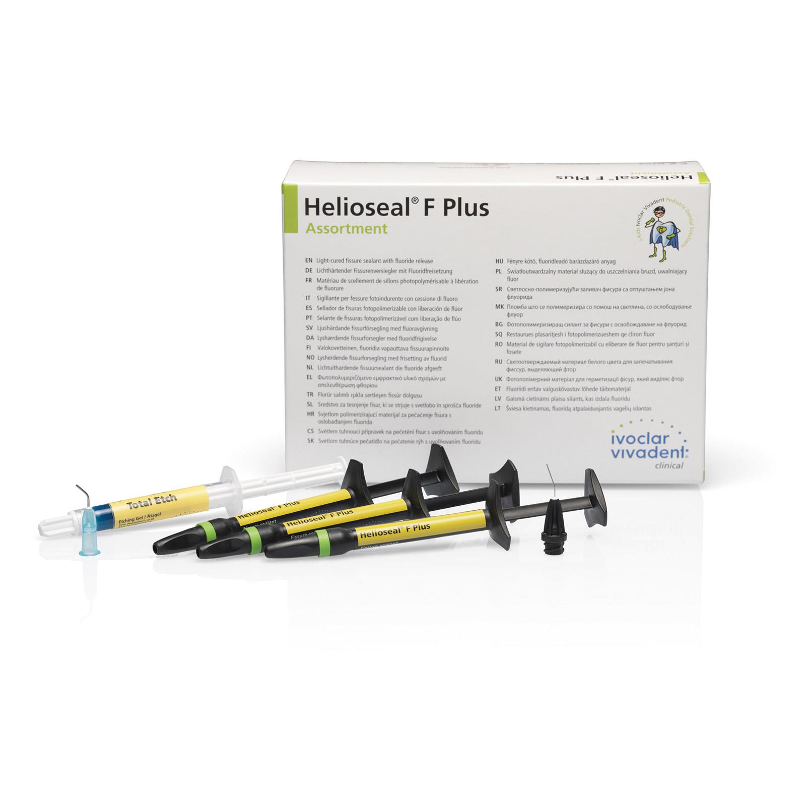 İvoclar Vivadent Helioseal F Plus Fissür Örtücü Assortment Seti