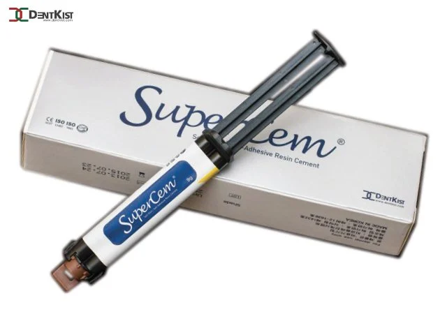 Dentkist SuperCem Self Cure Rezin Siman - 9g Şırınga