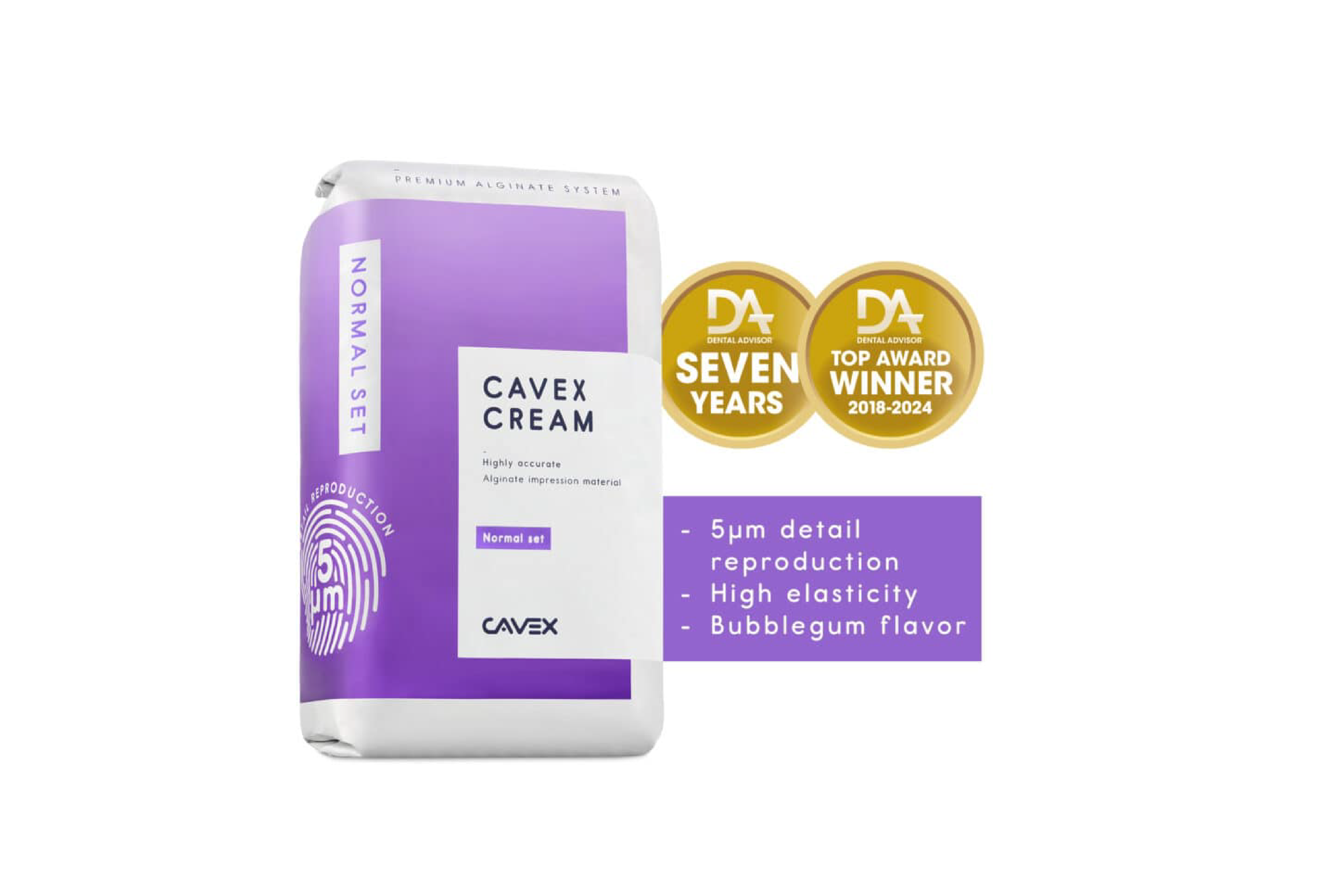 Cavex Cream Aljinat 500 Gr - Silikon Esaslı Yüksek Detay Ölçü Maddesi