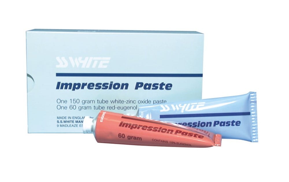 Ss White Impression Paste Total Ölçüsü Seti - Çinko Oksit Öjenol Bazlı