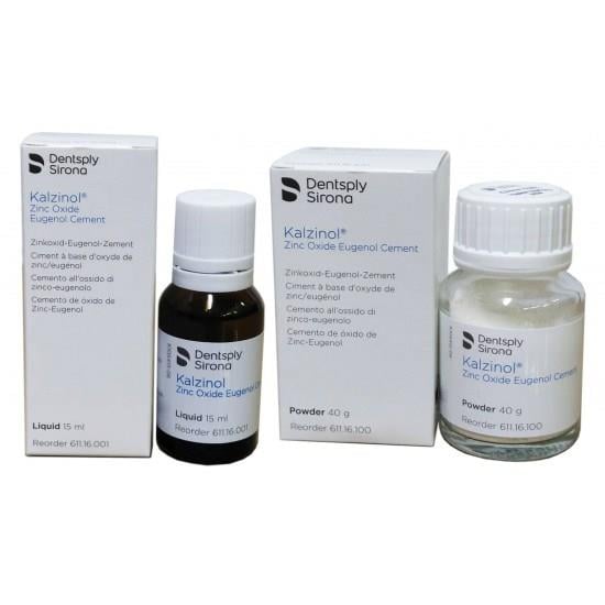 Dentsply Sirona Kalzinol Çinko Oksit Ojenol Siman Toz + Likit Takım