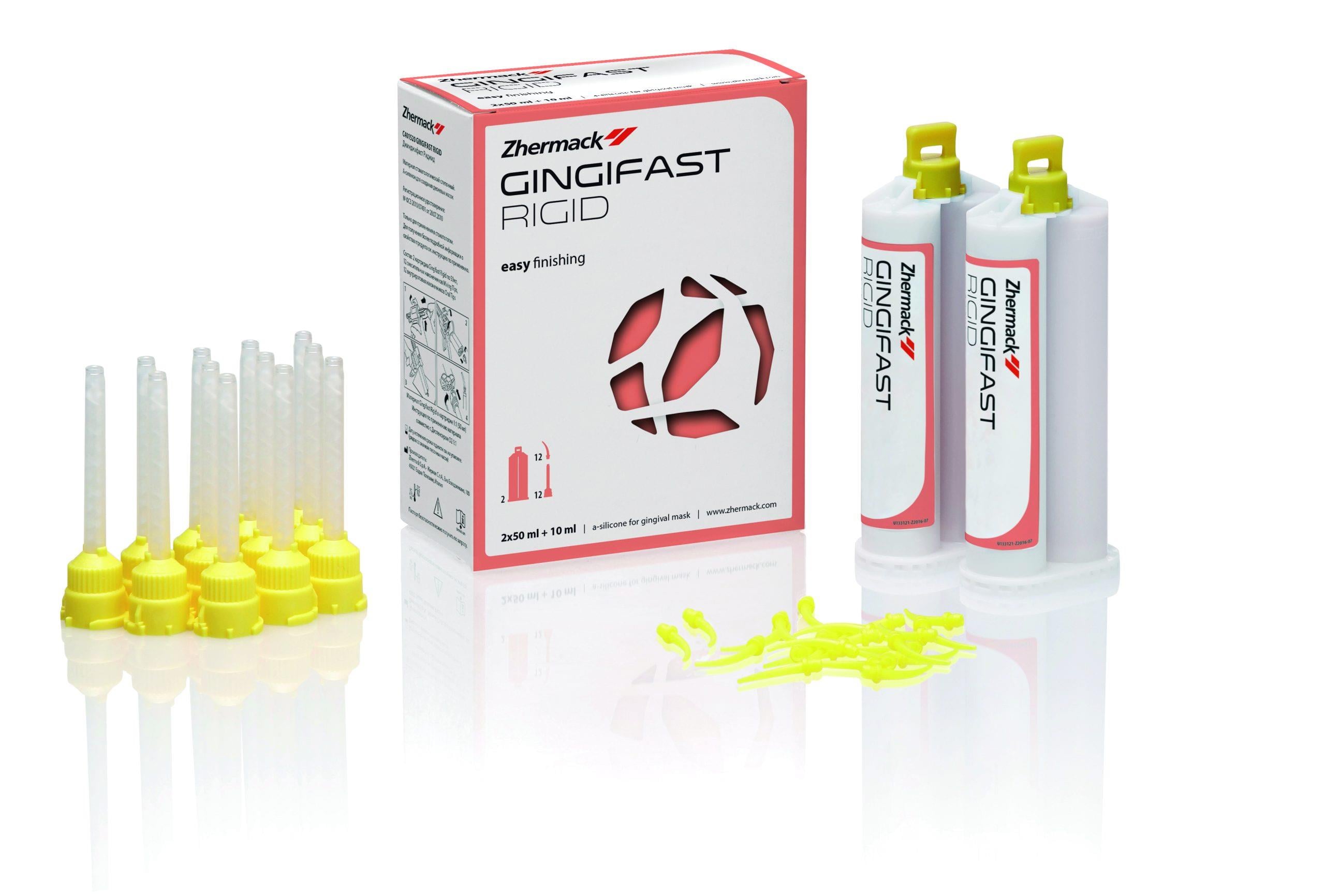 Zhermack Gingifast Rigid Diş Eti Maskesi A Silikon Seti