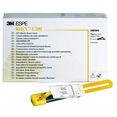 3M RelyX U200 Clicker Self Adeziv Rezin Siman 11 gr (A2 Transparan)