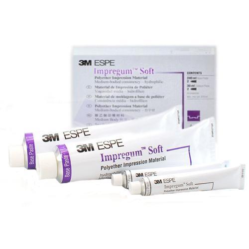 3M Impregum Soft Handmix Elle Karışan Polieter Ölçü Maddesi (2x120 ml + 2x15 ml)