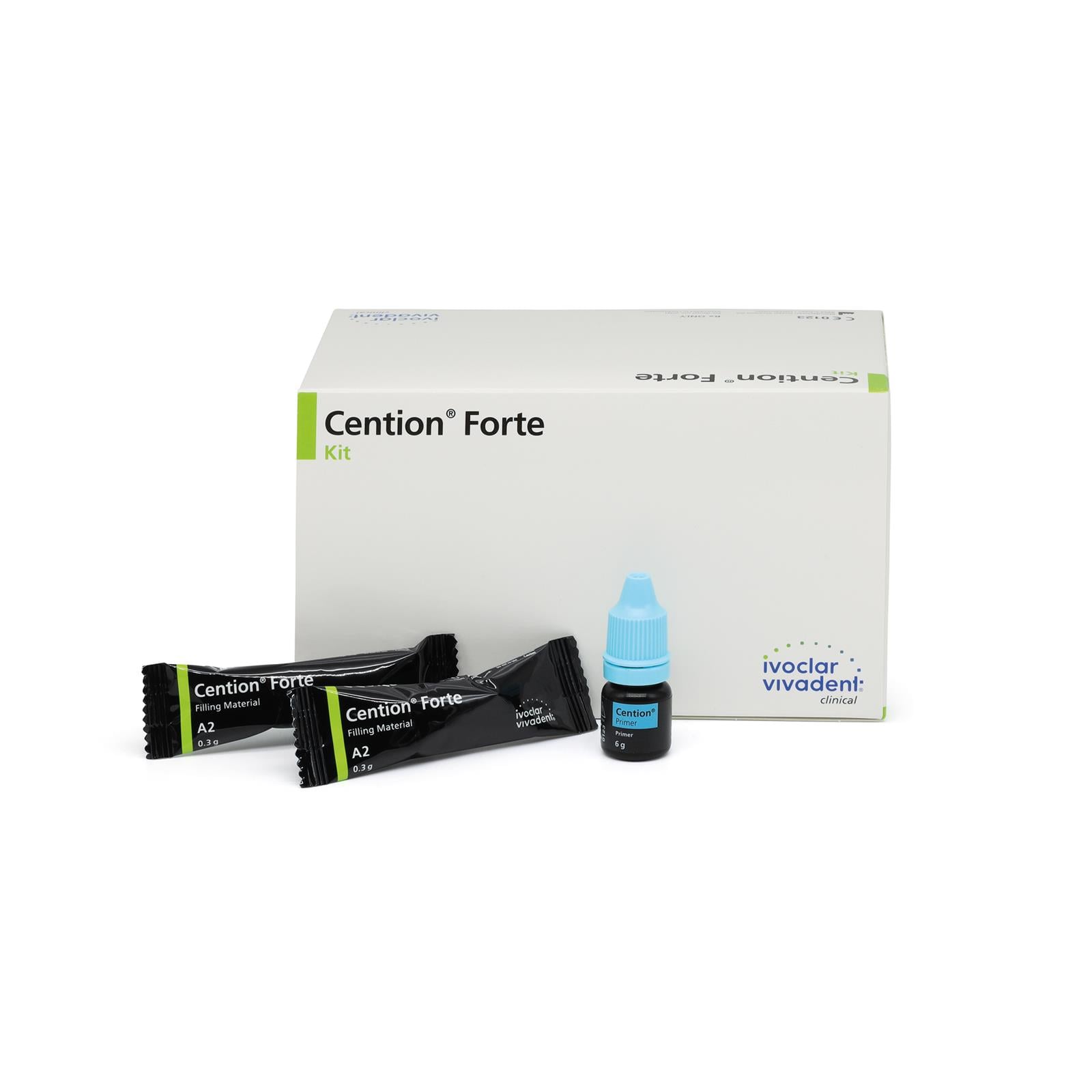 Ivoclar Vivadent Cention Forte Kapsül Kit 50 Adet A2 Posterior Restoratif Cam İyonomer Siman