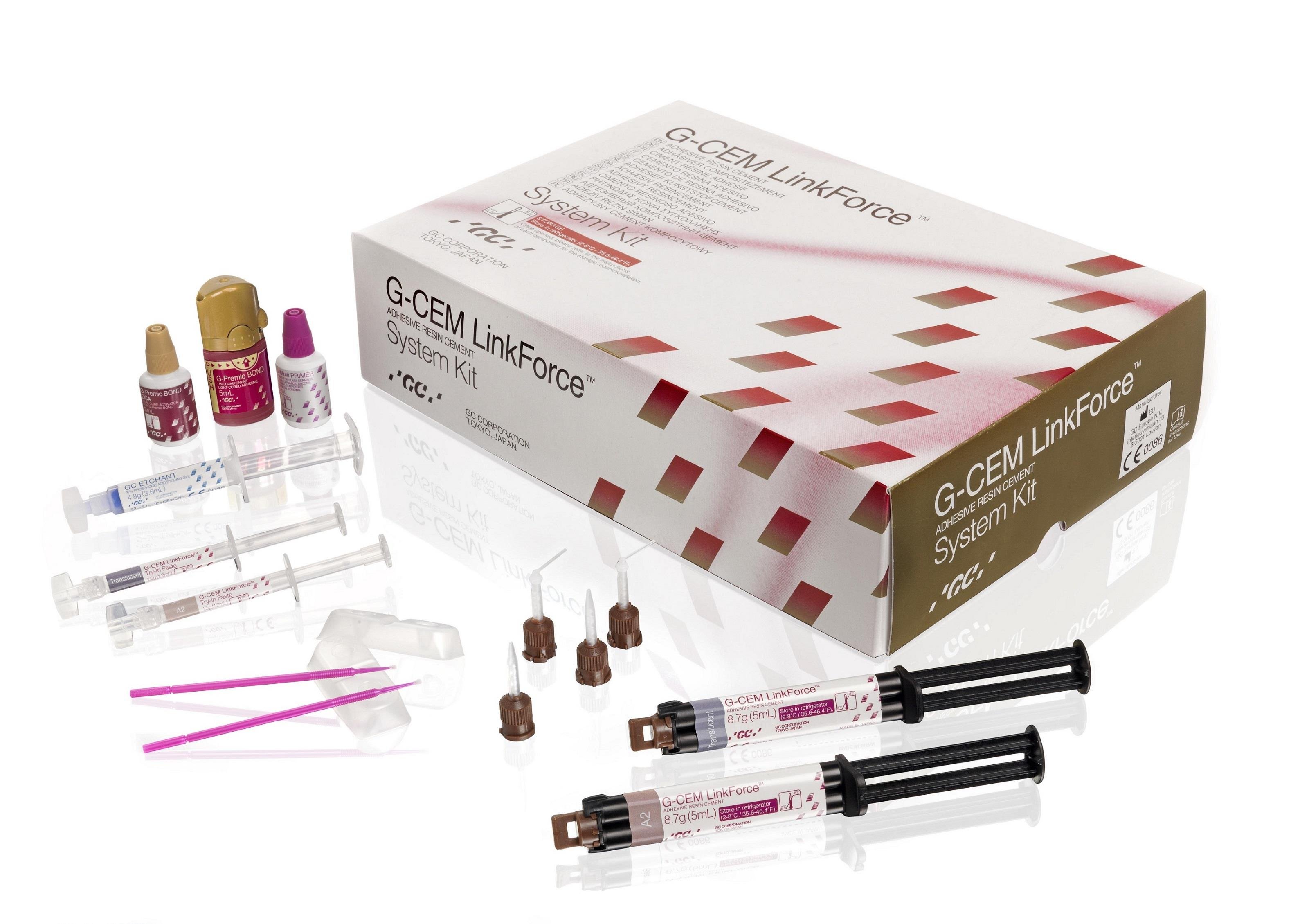 GC Dental G-CEM LinkForce Dual Cure Rezin Siman Sistemi Kiti