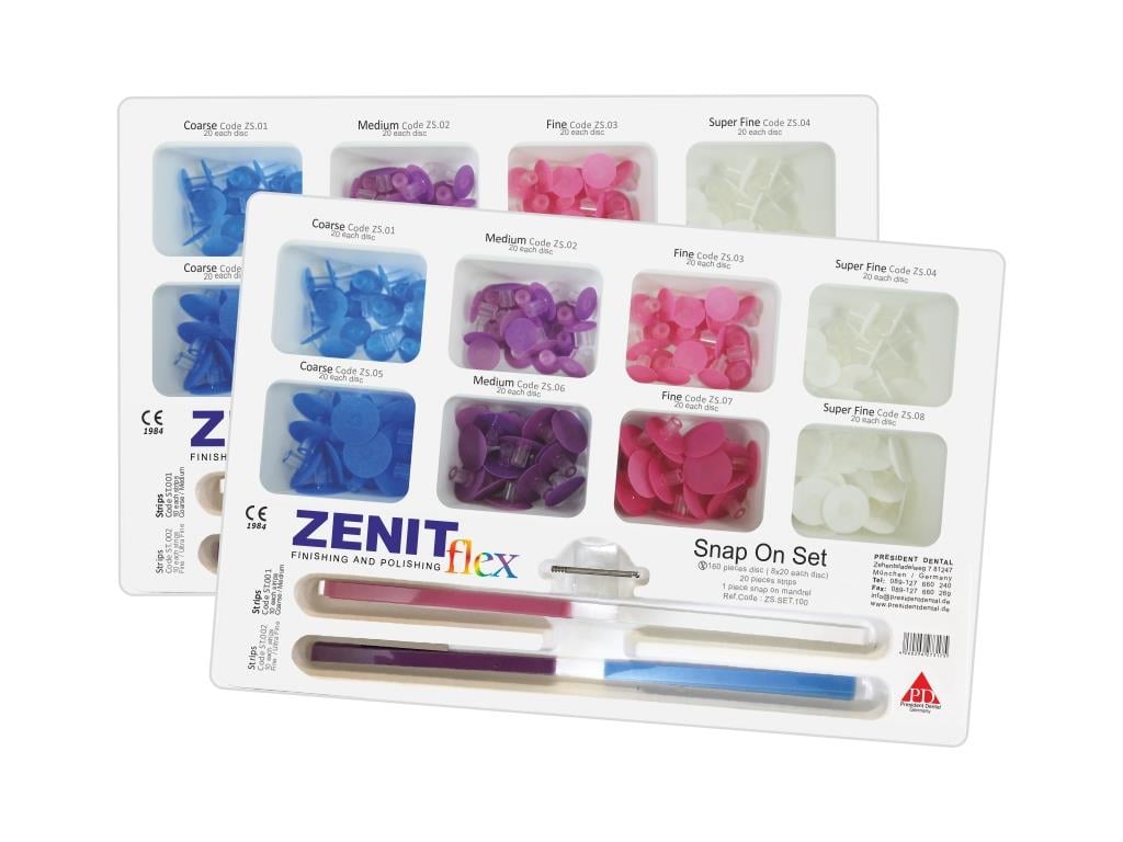 President Zenit Flex Snap On Bitirme ve Cila Kiti