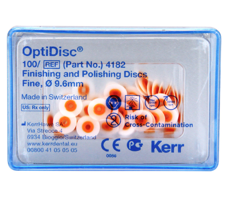 Kerr OptiDisc Refil Polisaj Cila Diski (80 Adet/Paket)