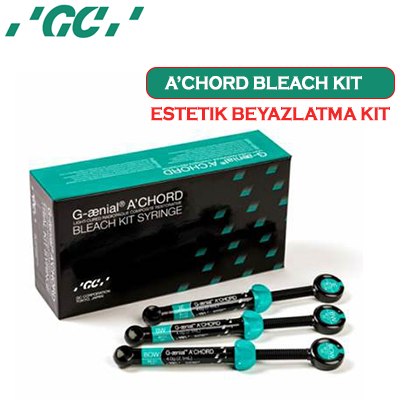GC G-aenial ACHORD Kompozit Bleach Kit - Beyazlatıcı Tonlu Estetik Restoratif Kompozit Seti