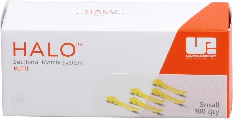 Ultradent Halo Plastik Anatomik Kama 100'lü Paket