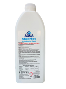 Aqua Oksijenli Su Antibakteriyel Çözelti 1000 ml - Diş Hekimliği ve Genel Antiseptik Dezenfektan